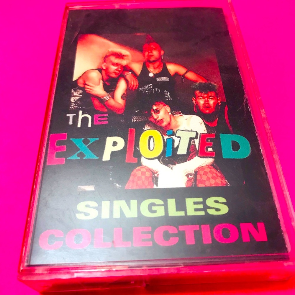 The Exploited Singles Collection Cassette - image 1